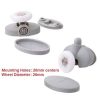 R2W & R2G Shower Door Rollers Single Wheel 26mm dimensions