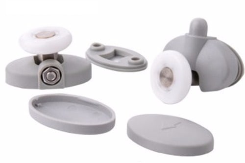 Shower Door Rollers Single Wheel top and bottom wheels ShowerDoorParts