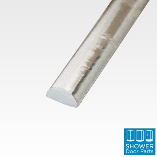 Acrylic strip water bar - 10 x 5 mm ShowerDoorParts