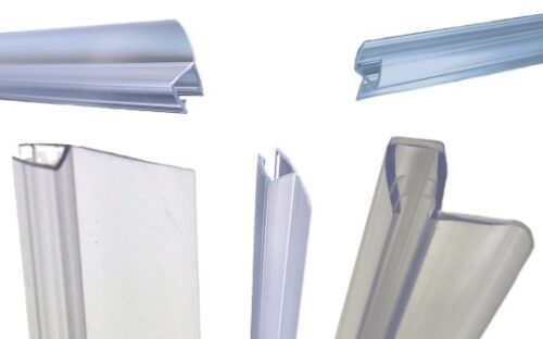 Vertical seal strips 6-8-10mm-ShowerDoorParts