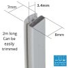 magnetic shower door seals
