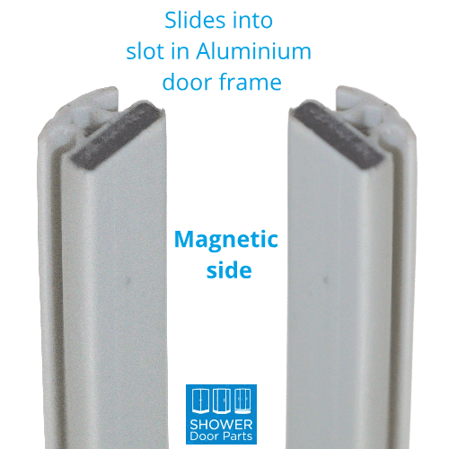 magnetic seals Slide in Shower door parts